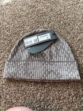 lululemon athletica Ribbed Fold Cuff Beanie - Taupe Heather X SLNSH